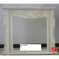 hunan white marble fireplace from china